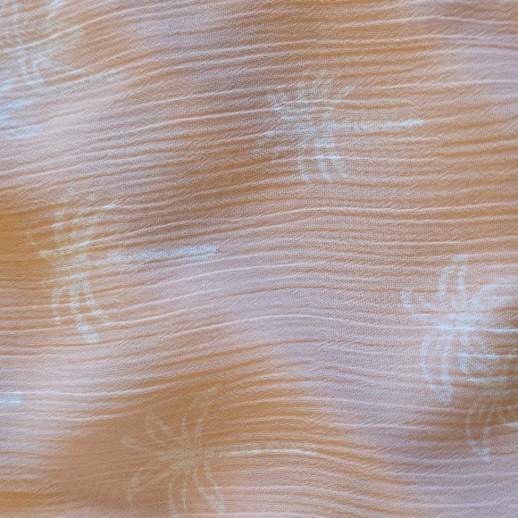 LC- Lauren Conrad- Smocked Waist Flounce Skirt. Size XXL - Picture 3 of 5